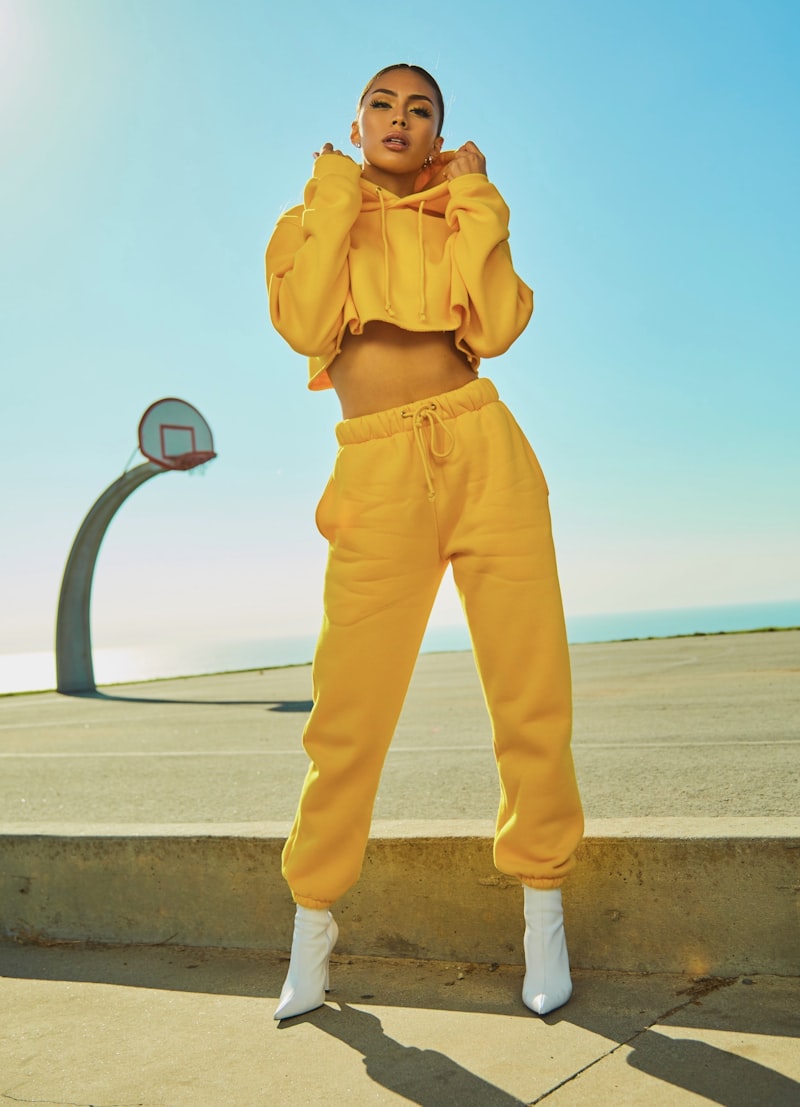 High fashion garment and editorial silhouette